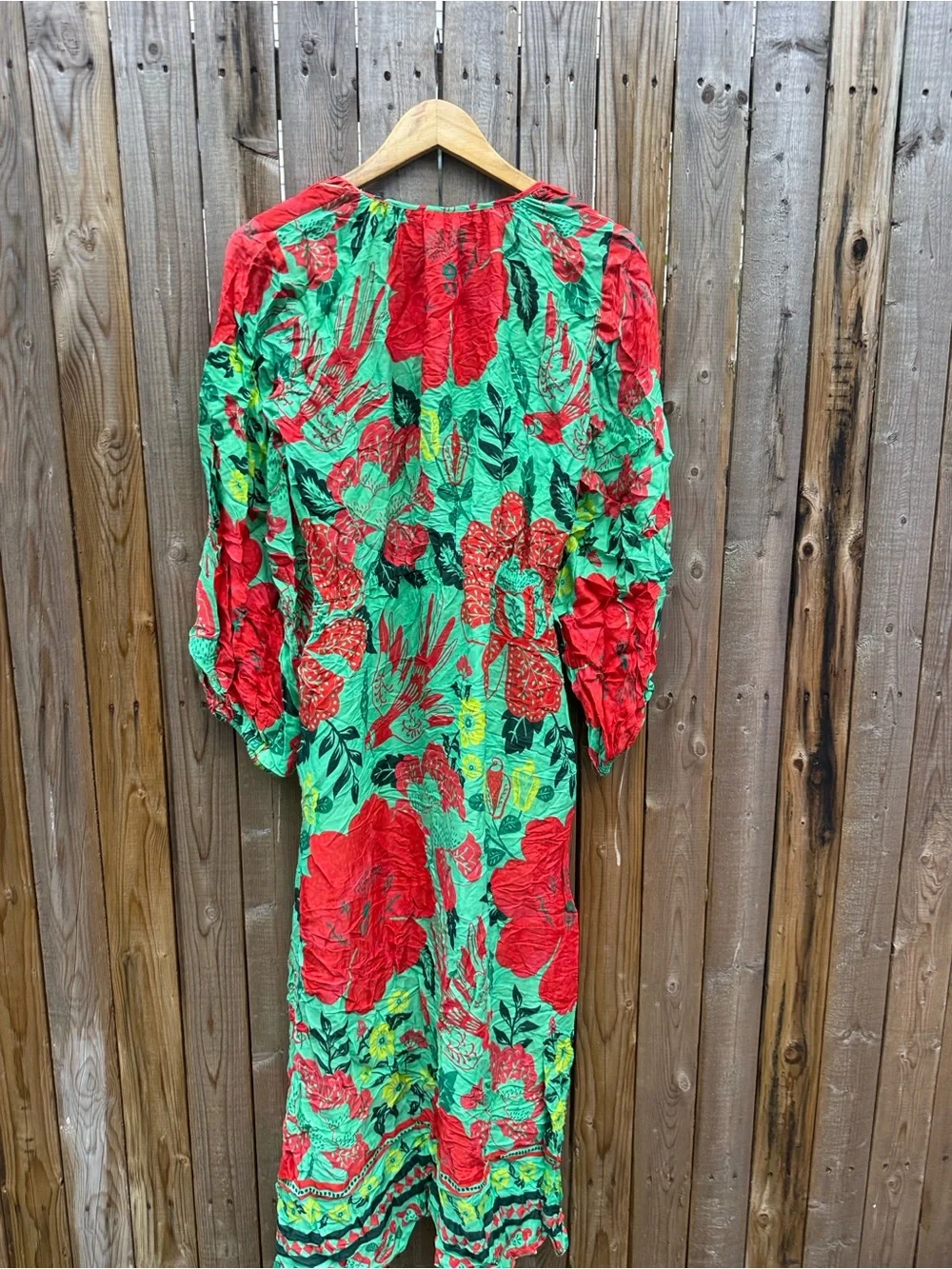 FARM Rio poppy print Maxi Dress NWT - Picture 14 of 14